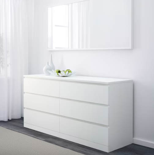 MALM 6-drawer dresser(LIMITED QUANTITIES WHILE SUPPLIES LAST)