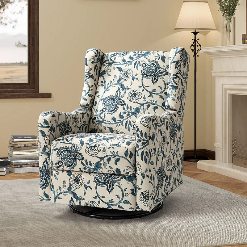Damian Manual Swivel Glider Recliner