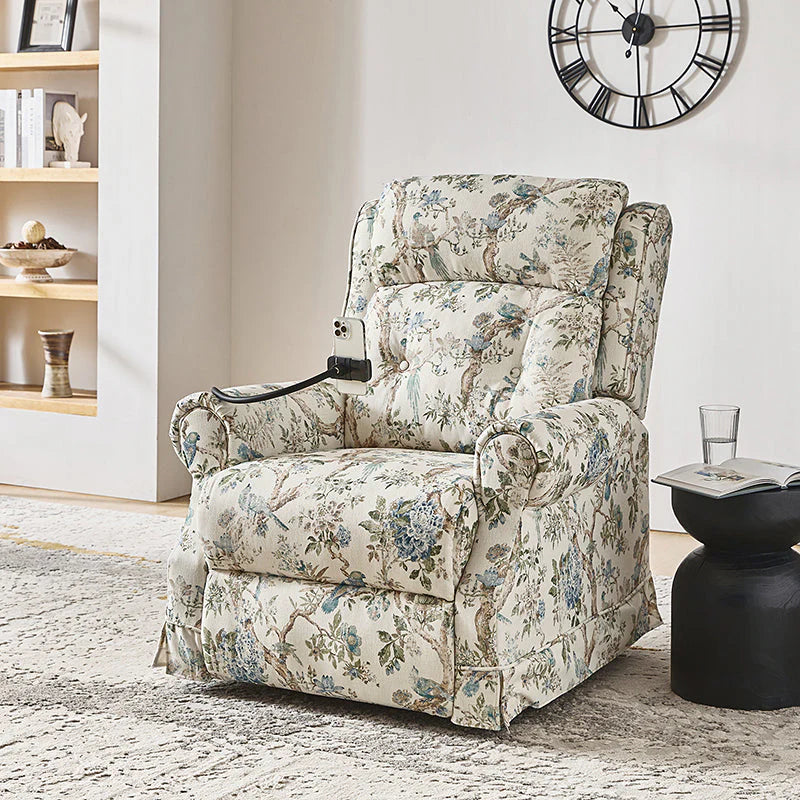 Harold Lift Assist Power Recliner With Massage Heat And Manual Headrest