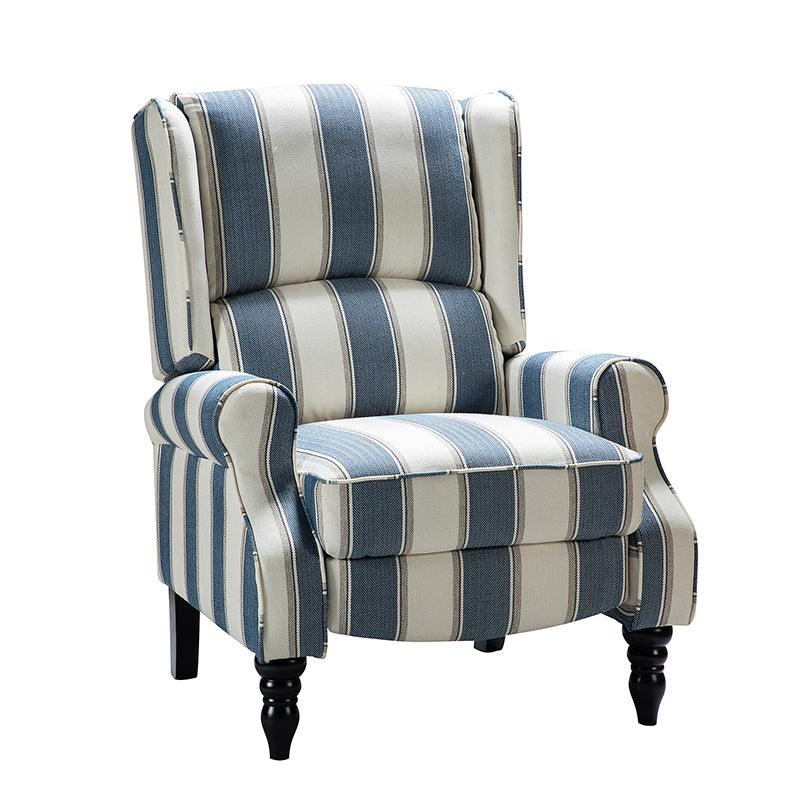 Erdeni Upholstered Manual Wingback Recliner Chair